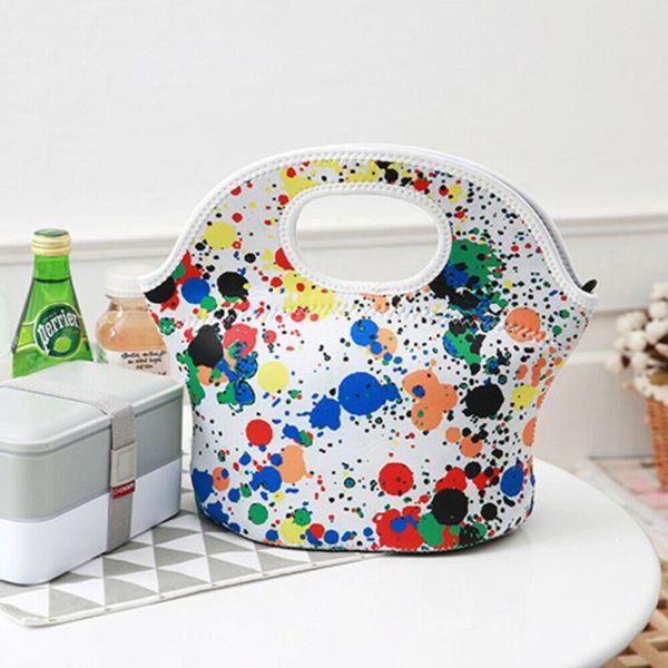 

5л обед сумка женщины мужчины теплоизолирующего lunch box tote портативный пикник coolbag карри tote пикника чехол сумка для хранения, Blue;pink