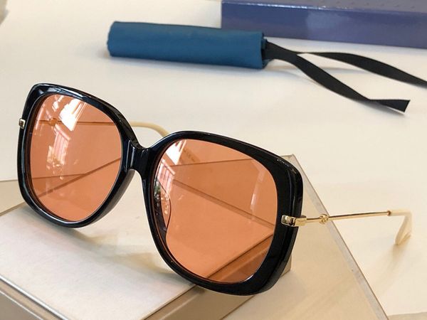 

wholesale- women designer sunglasses 0511s square big frame summer generous style mixed color frame uv protection lens 0511, White;black