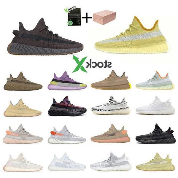 

новые v2 дизайнер кроссовки со x tail light обувь kanye west ешая yecheil yeezreel тройной полный светоотражающие mens женщин кроссовки