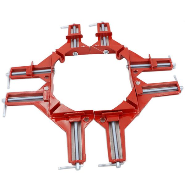 

4 pieces 90 right angle picture frame corner clamp holder woodworking tool