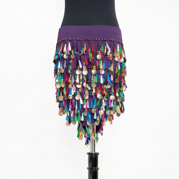 

2019 women belly dance skirt fringe tassel costume 6060, Black;red