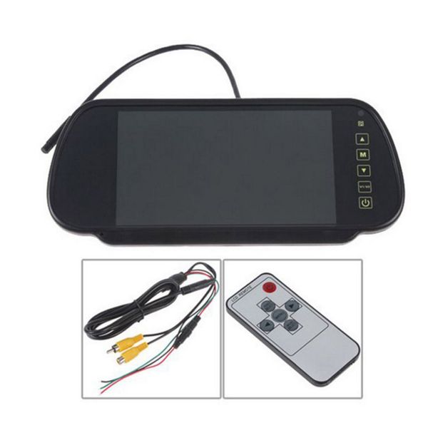 

car display 7 inch rearview mirror display car hd reversing image