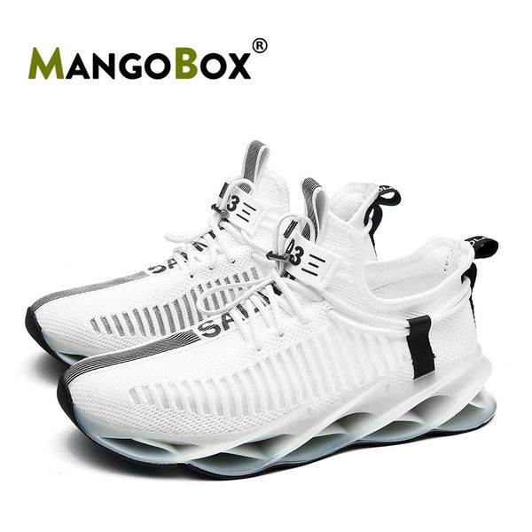 

mangobox new walking sneakers men barefoot running shoes breathable men gym outdoor shoes elastic band running for boys