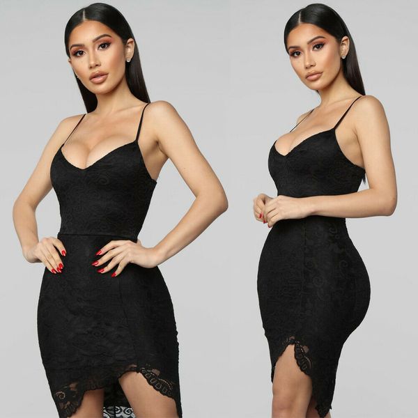 

hirigin brand dress 2019 vestidos women long spaghetti strap dress full cami camisole slip under liner, Black;gray