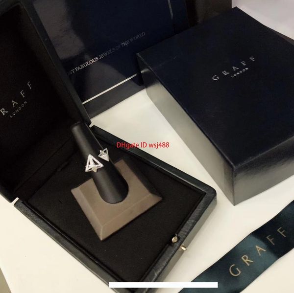 

lady designer ring three-dimensional triangular open ring 925 silver adjustable temperament simple fashion ring