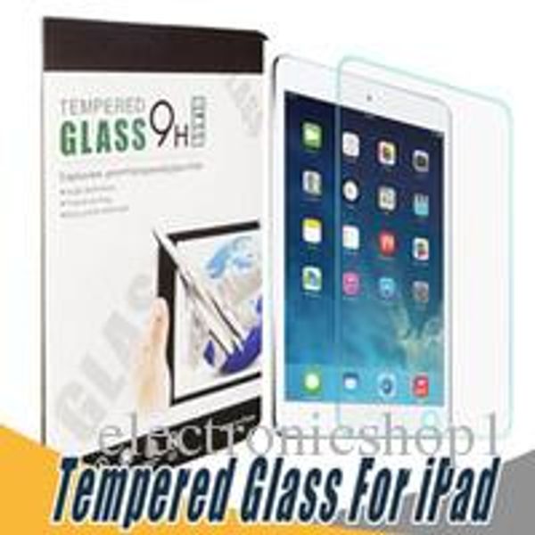 

sell 9h tempered glass screen protector anti shatter screen protector film for ipad 5 6 air pro 2017 mini 2 3 4