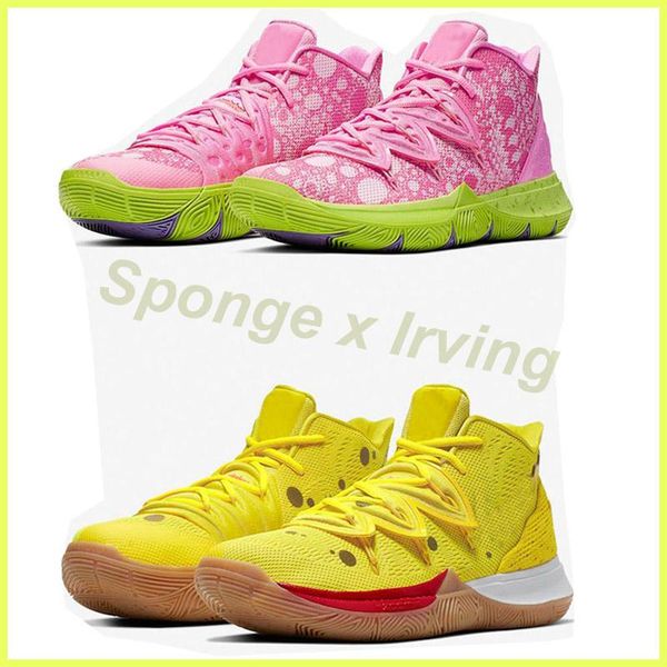 

2020new mens kyrie shoes tv pe basketball shoes 5 for 20th anniversary sponge x irving 5s v five luxury sneakers