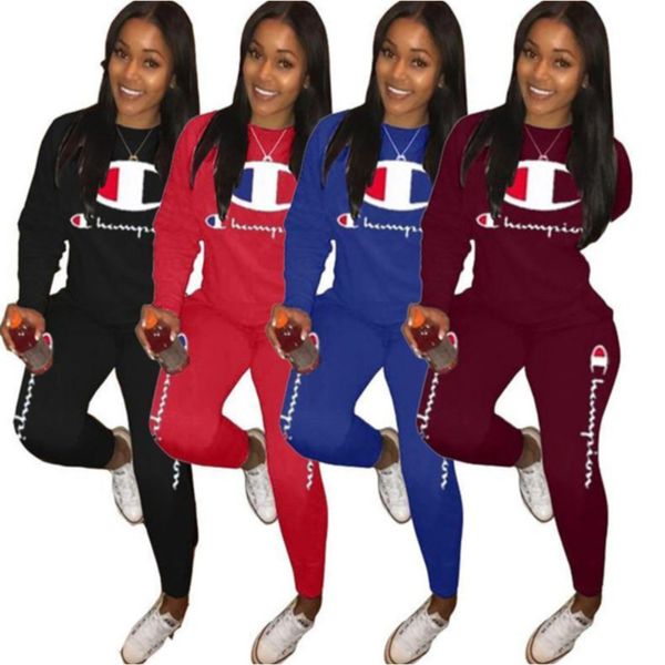 champion shirt and pants set womens