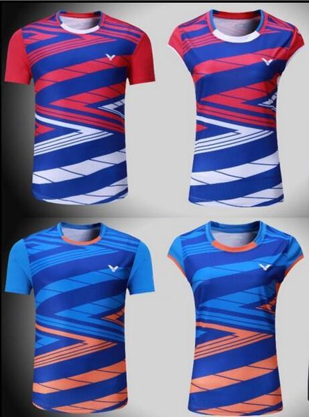 

2018. новые триумфаторы бадминтона рубашки с короткими рукавами южнокорейских сборная игры фуфайка мужчин и женщины тренировки спортивных, т, White;black