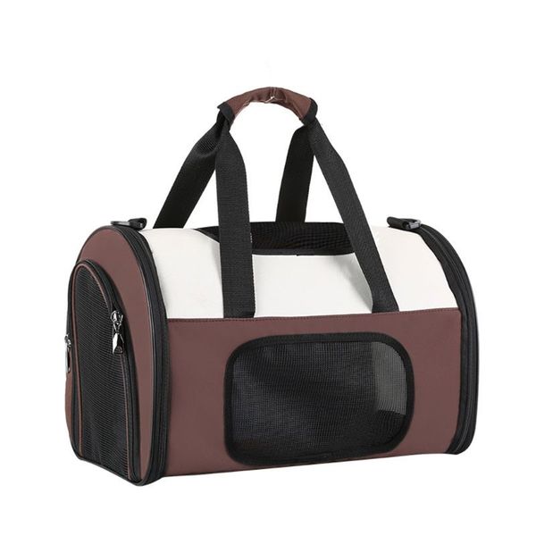 

soft-sided pet travel carrier handle bag for cats dogs puppy comfort portable foldable pet bag airline approved