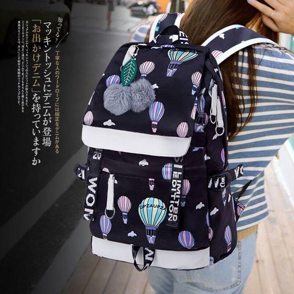 

doubles backpack shoulder bag large capacity travel light and high school students bag korean version of the 2020 new junior high school gir