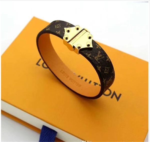 

Bangle rivet 316 l titanium tainle teel with genuine leather bracelet fa hion jewelry for women bracelet gift p 7225, Black