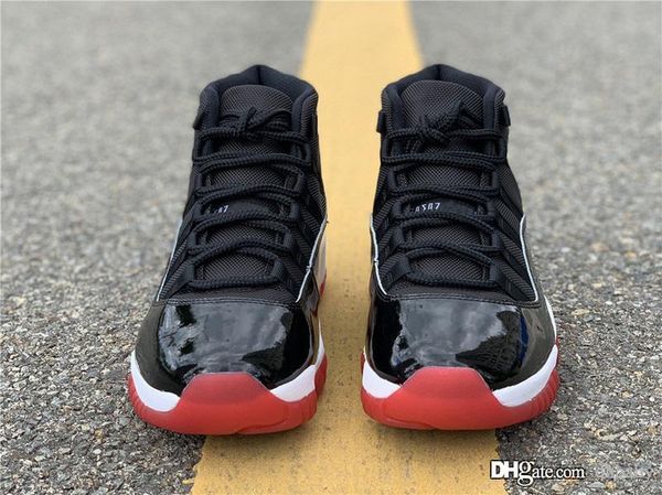 

air high og 11 bred 23 space jams basketball shoes mens black varsity red real carbon fiber designer box sports sneakers 378037-061