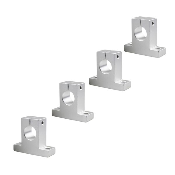 Suporte de eixo de trilho linear, rolamento de extremidade do eixo, mesa xyz para estrutura de roteador cnc diy, peças de impressora 3d