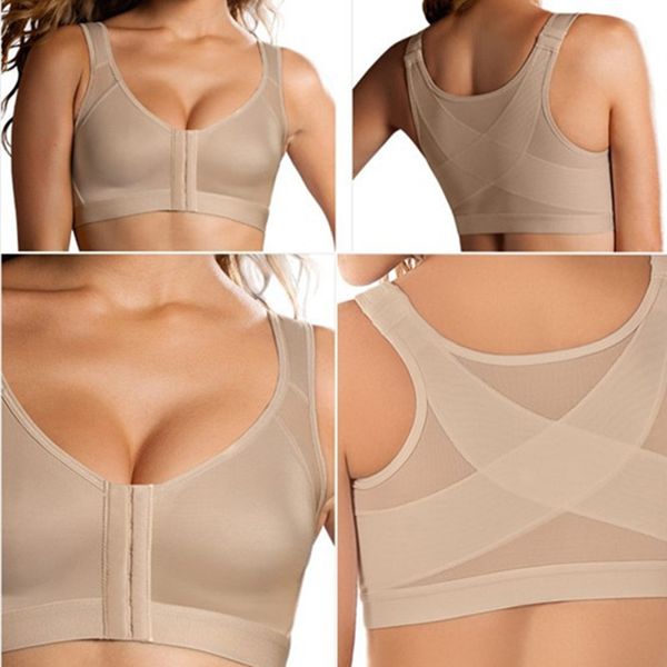 

posture corrector lift up bra women new desigh x-bra breathable yoga underwear shockproof sports support fitness vest bras, White;black