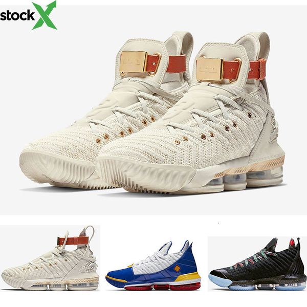 

2020 xvi 16s harlem's fashion row superbron watch the throne basketball shoes fashion mens trainers 16s hfr sports sneakers size 7-12, Black