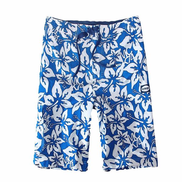 

2019 summer beach shorts fashion men casual star blue printed beach casual men short trouser shorts pants plus size l415, White;black