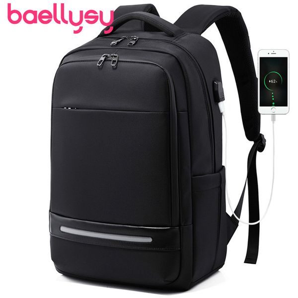 

деловые поездки bagpack для мужчин usb компьютерная сумка оксфорд водонепроницаемый мужчин рюкзак для ноутбука рюкзак большой емкости сумки