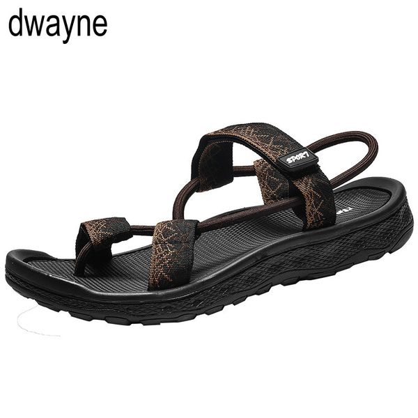 

sandals men sandalias hombre gladiator sandals for male summer roman beach shoes flip flops slip on flats slippers slides 569, Black