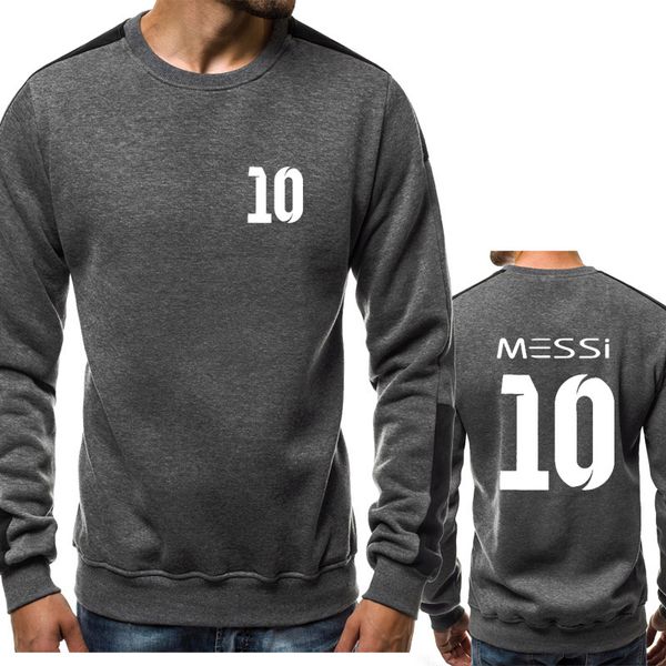 

весна и осень мужская с длинным рукавом письмо версия для печати толстовка пуловер круглый шею длинным рукавом повседневная одежда мужские, Black