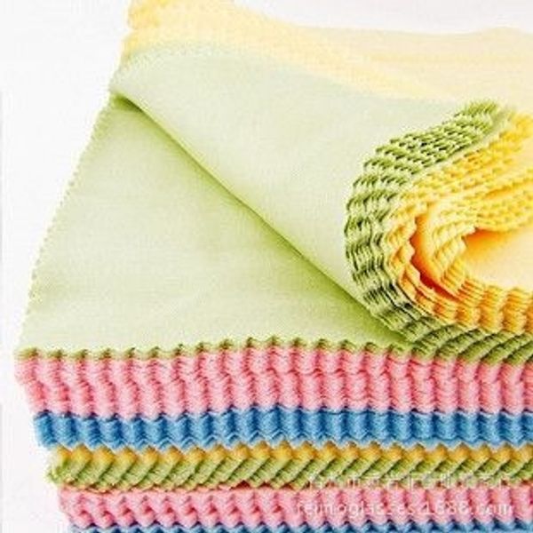 

high-grade large lens glasses superfine fiber screen wiping mobile lens qinghao screen wiping cloth 5-color glasses cloth