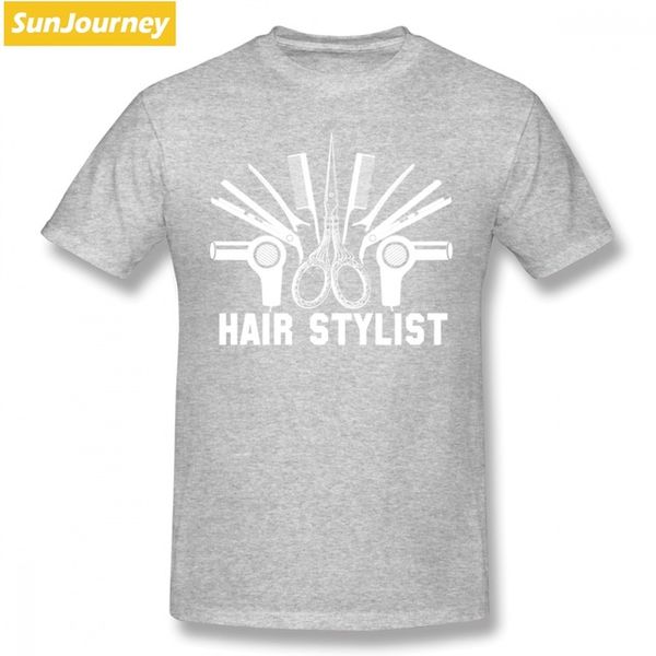 2019 Mens Designer T Shirts Hair Stylist Men T Shirt Fashion Hot