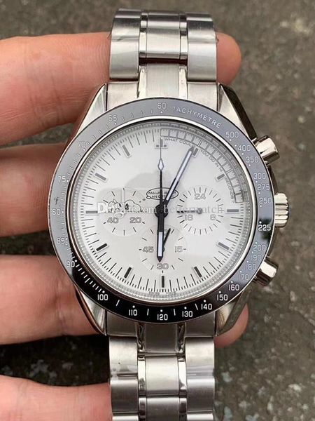 

2020 new snoopy watch sport mens designer watches apollo 13 limited chronograh quartz wristwatches whe dial snoopy back case watch wholesale, Slivery;brown