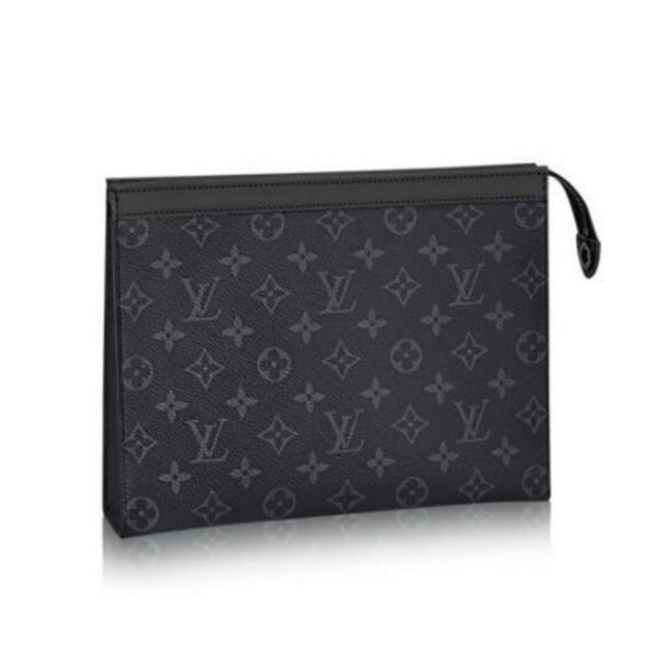 

Классический Pochette Voyage M61692 Eclipse Clutch Wallet Bag Кошельки Кошелек Мини-клатчи Экзотика Вечерние цепочки Пояса Сумки