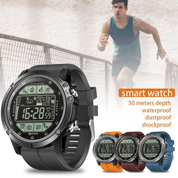 

Zeblaze Vibe 3S Men Sport Smart Watches 50M Waterproof Weather Steps Calorie Fitness Tracker for IOS Android Smartwatch