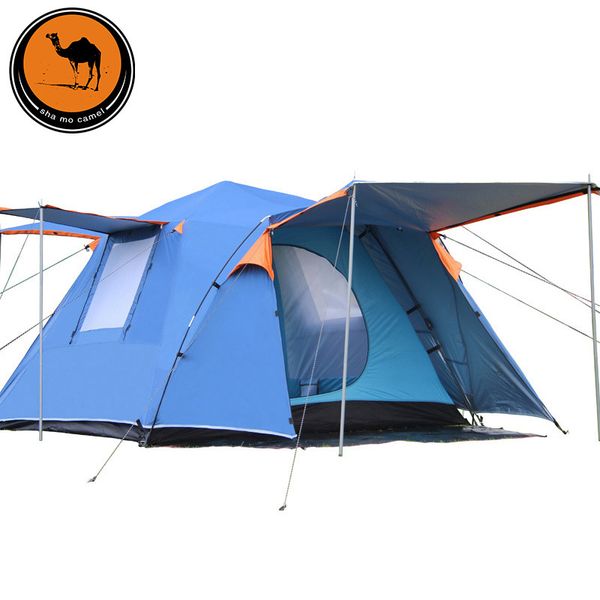 

camel automatic double tent outdoor 3-4 people camping tent 088