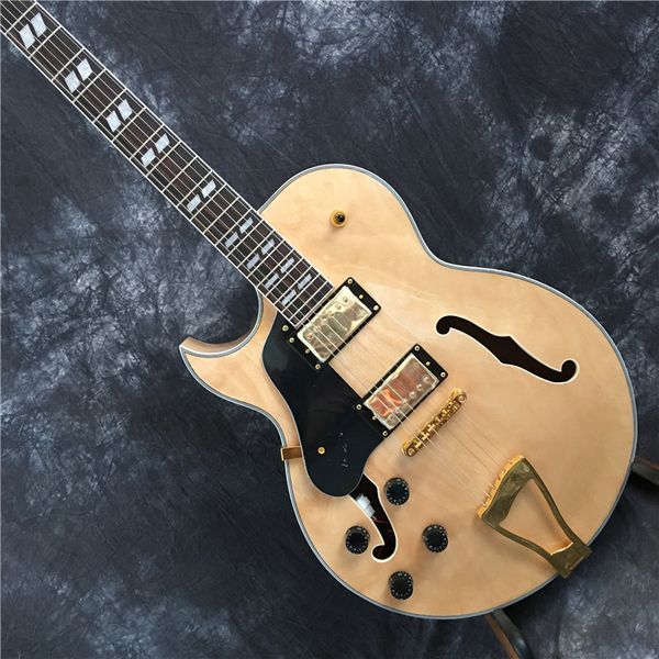 

left hand guitar log color hollow body electronic jazz guitar electric guitar