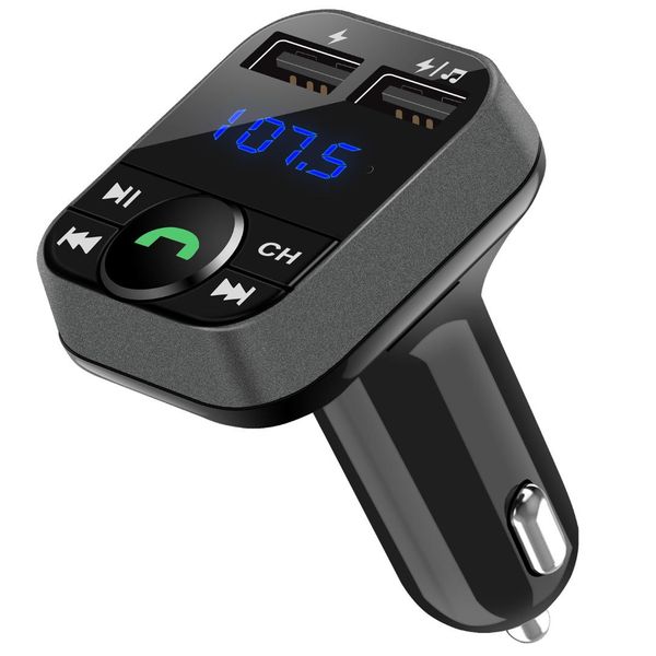 

car kit handswireless bluetooth car usb charger fm transmitter wireless radio adapter mp3 player #m10