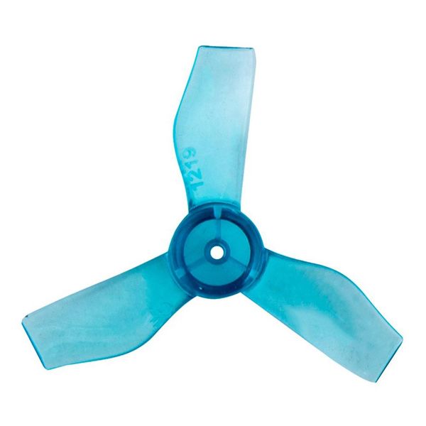 

gemfan 1219 31мм 3-blade 1 мм монтажное отверстие cw ccw пропеллера 8pcs - синий