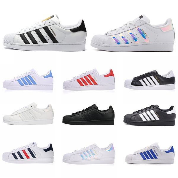 

superstar men women platform sneakers casual leather shoes superstars 80s pride super star mens womens trainers walking hiking sports, Black