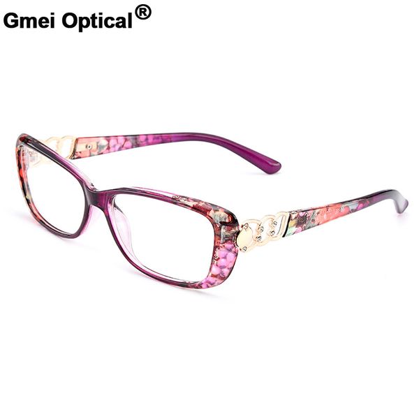 

new arrival gmei optical colorful women full rim optical eyeglasses frames female urltra-light tr90 plastic myopia eyewear m1379, Black