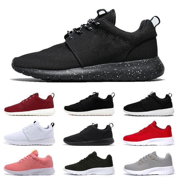 

2020 new arrival tanjun men women running shoes triple black white london breathable women designer sport sneakers 36-45