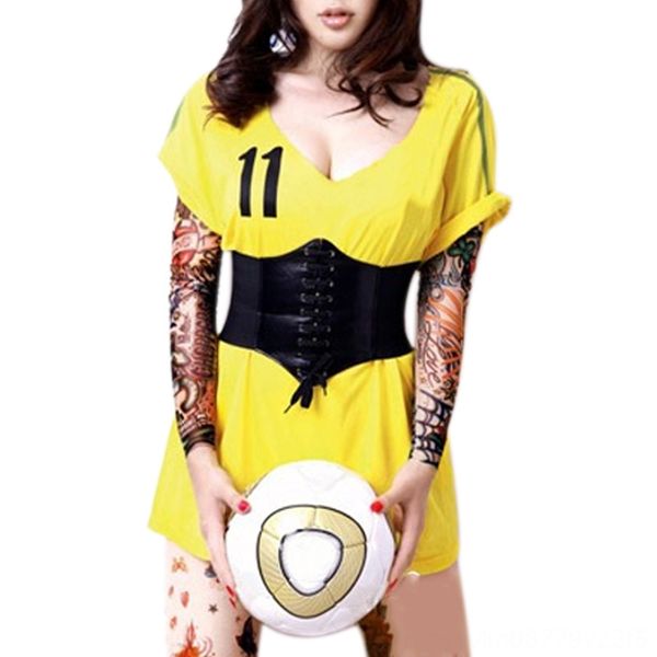 

women corset wide pu leather slimming body belt elastic high belts belts & accessories waist shaping girdle bands belts womens belt, Black;brown