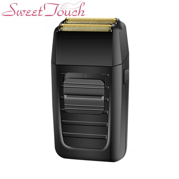 

twin blade usb rechargeable shaver shaper barber foil electric shaver head steel cutter blade mini beard shaving razor for men