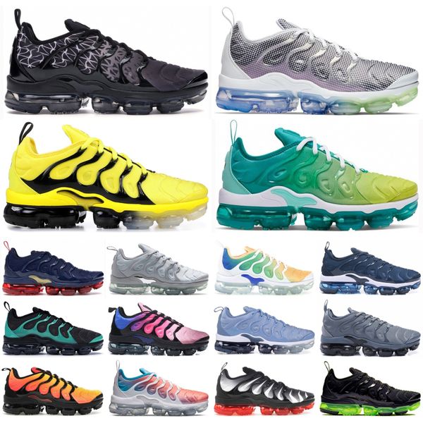 

tn plus triple black white olympic grape dip dye mint orange men designer shoes hornets geometric obsidian running sport sneakers