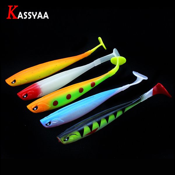

2pcs 3d eyes soft swin fishing lures 120mm 10g simulation soft baits silicone shad bass pike swimbait minnow jigging fish lure