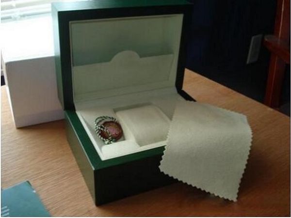 

роскошные мужские часы для rolex часы box оригинальный внутренний внешней женского часы коробки мужчины наручные зеленой коробке буклет 7339, Black;blue