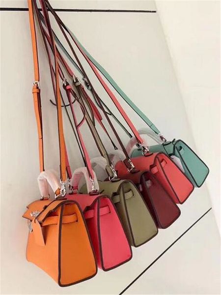

designer luxury handbag purse shoulder bags style mini strap crossbody tote purse genuine leather handbags hipping 20cm
