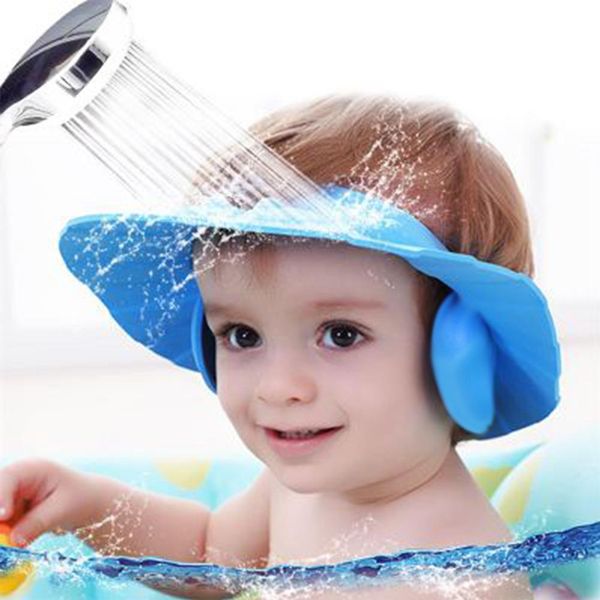 

kidlove baby children adjustable shampoo cap ear guard bath cap bath bathing shower shield baby shield ear protection cap