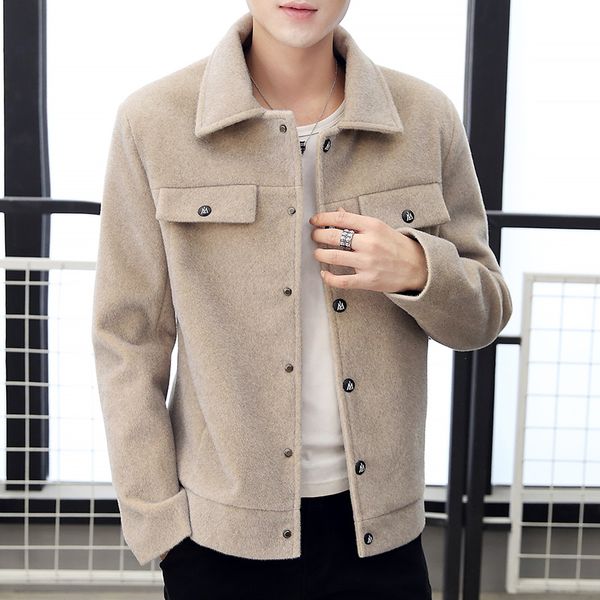 

autumn new jacket men slim fashion solid color casual jacket coat man streetwear wild hip hop bomber male clothes s-3xl, Black;brown