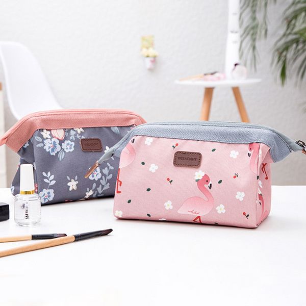 

shujin fashion women cosmetic makeup case bag box waterproof portable storage bag fashion makeup bags cosmetic