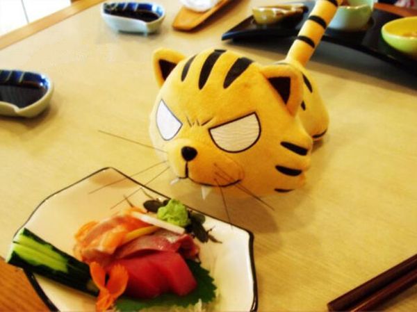 

orignal toradora tiger x dragon taiga tiger plush toy stuffed doll y200703