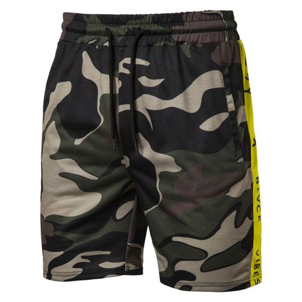 

men's swim beach board shorts camouflage loose multi-pocket flame red bain homme masculina swimsuit deportivo dropship#0507