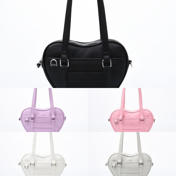 

lolita package commuter package clothing commuter jk clothing pancake all-match campus student commuting bag peach heart pancake bag