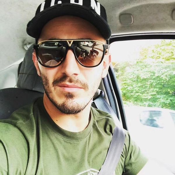 

wholesale-for men popular designer sunglasses retro vintage shiny gold summer style laser logo gold plated uv400 eyewear with case 0937, White;black