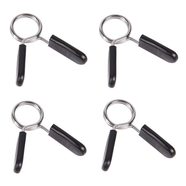 

4pcs 25mm barbell spring clip collars clamps for olympics weightlifting